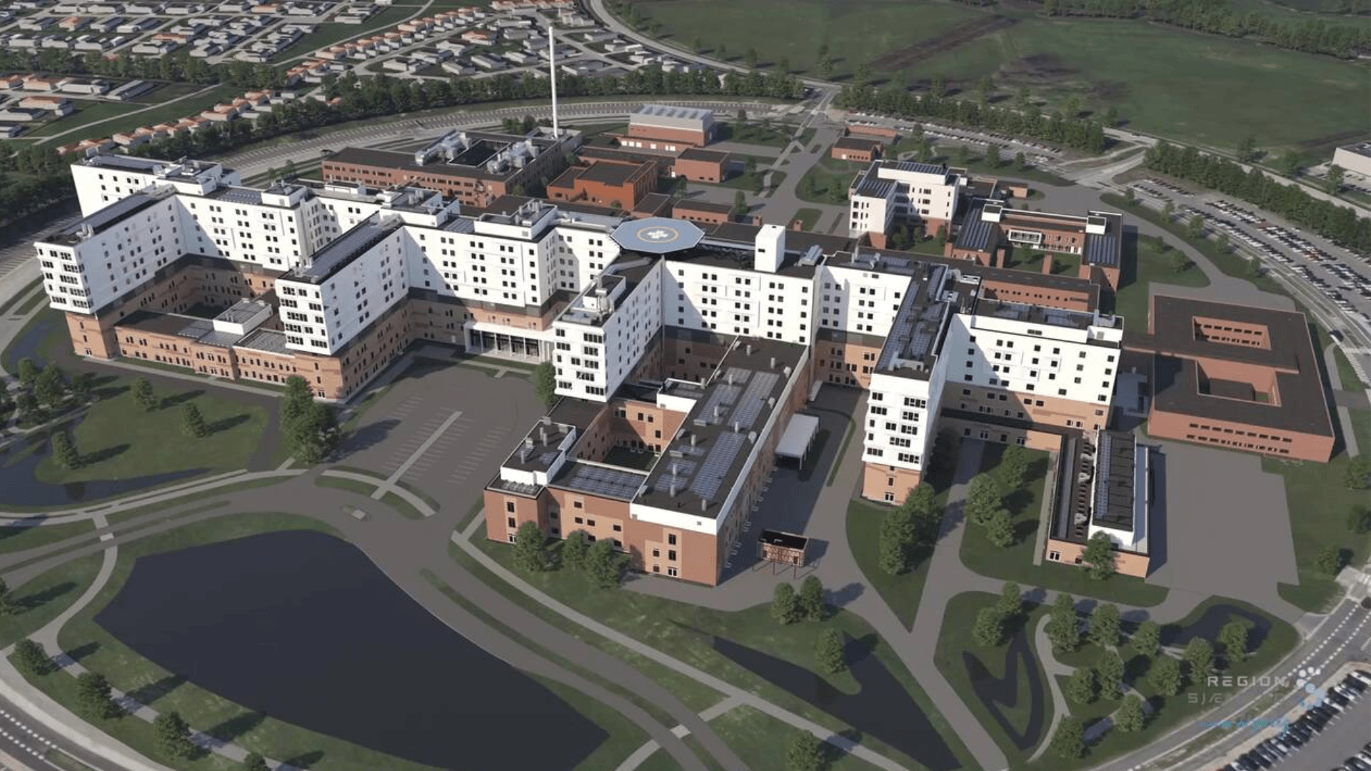 Rundvisning på Sjællands universitetssygehus i Køge